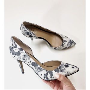 Vince halona floral pumps